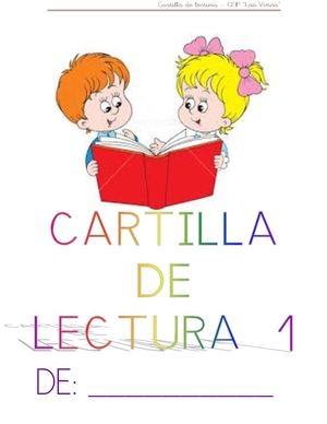 <?php echo CARTILLA DE LECTURA